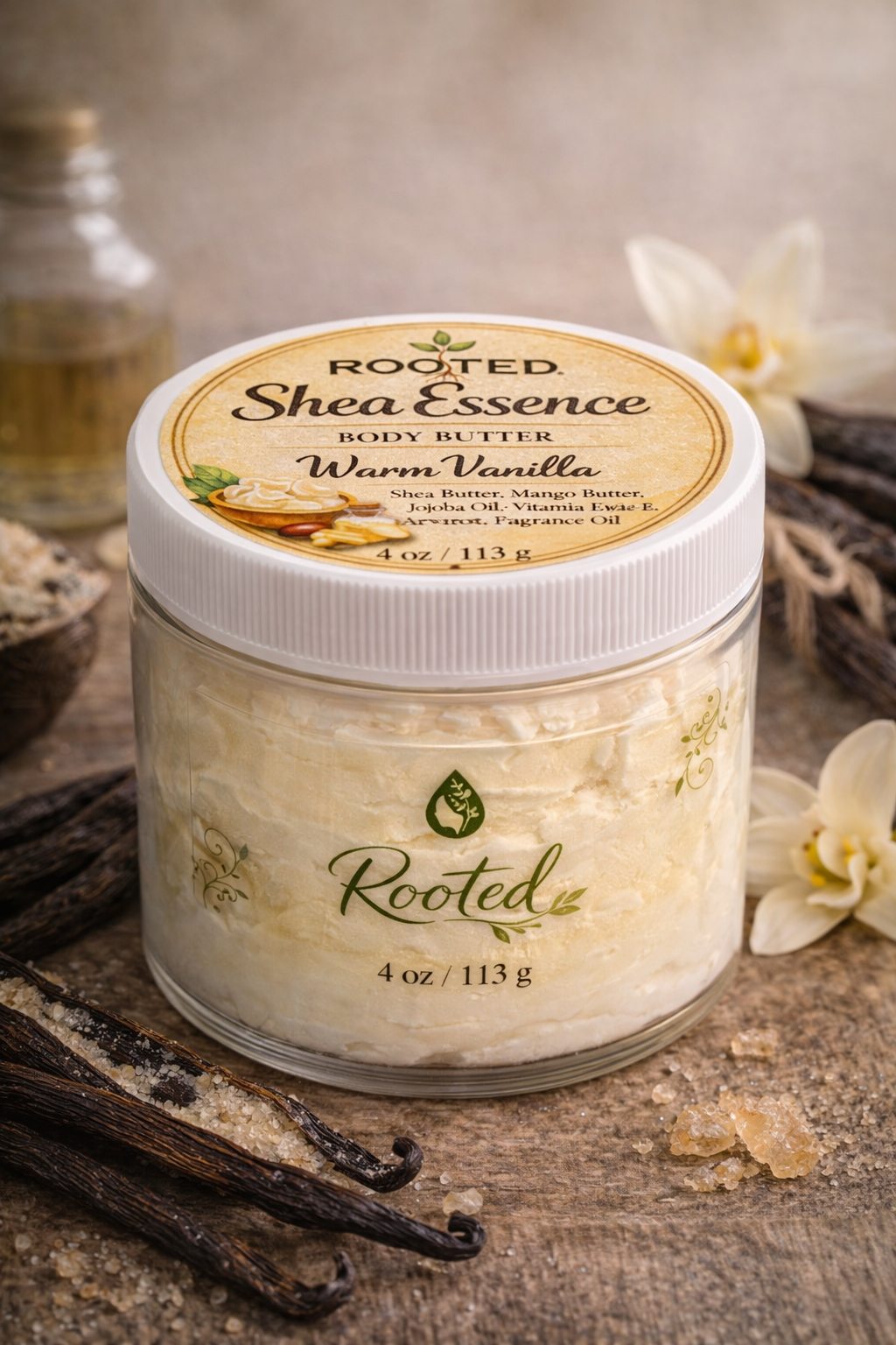 Warm Vanilla Whipped Body Butter