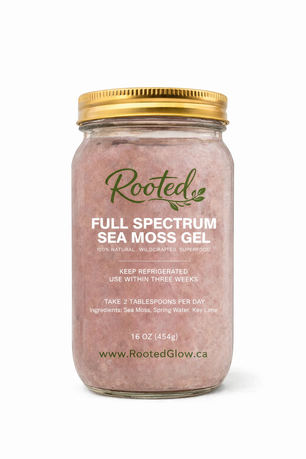 Rooted Full Spectrum Sea Moss Gel