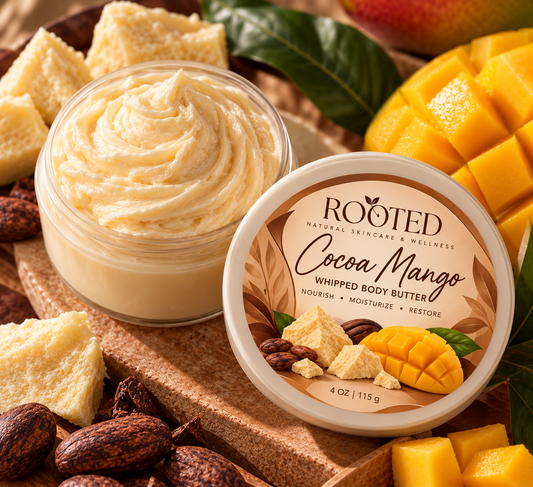 Cocoa Mango Whipped Body Butter- Fragrance-Free