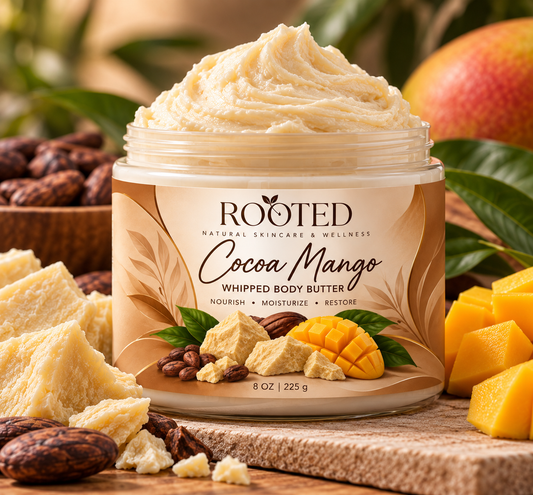 Cocoa Mango Whipped Body Butter- Fragrance-Free