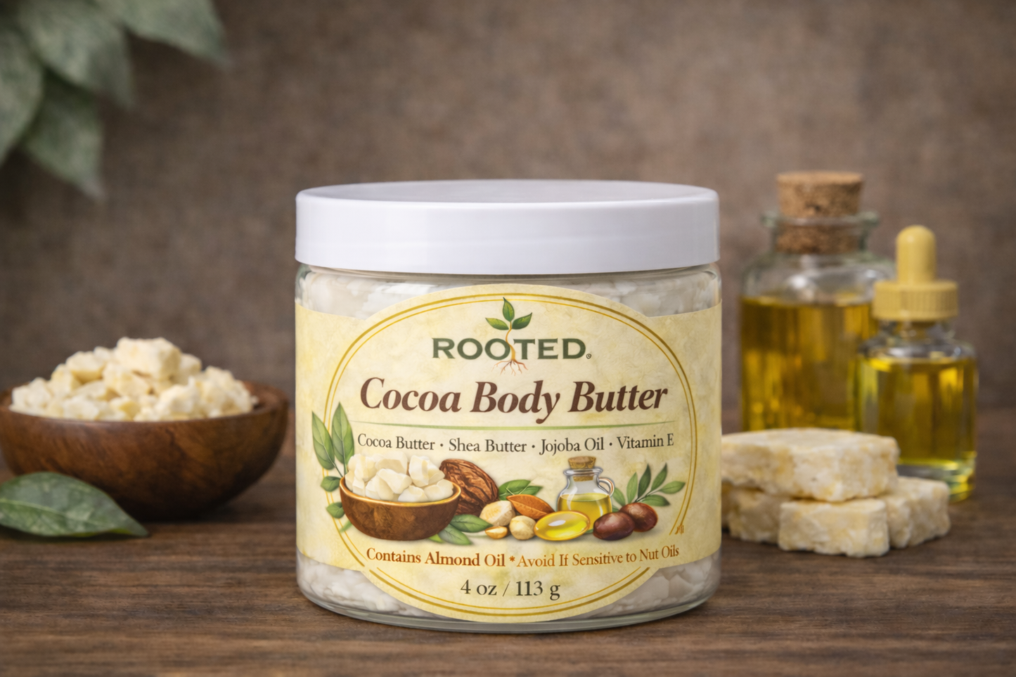 Shea Essence Cocoa Body Butter- Fragrance-Free
