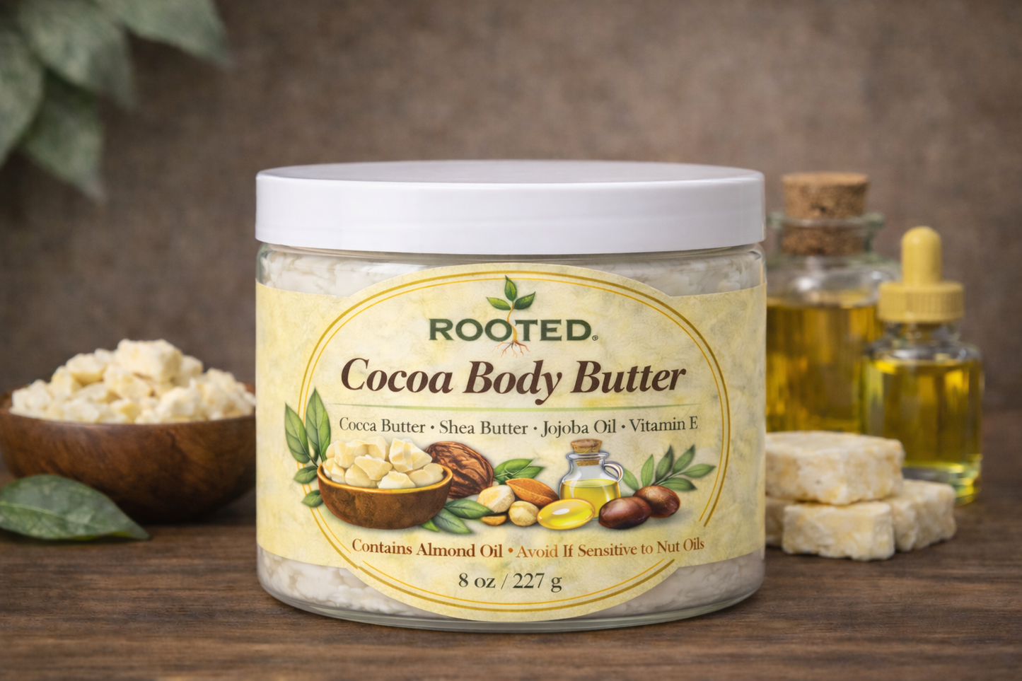 Shea Essence Cocoa Body Butter- Fragrance-Free