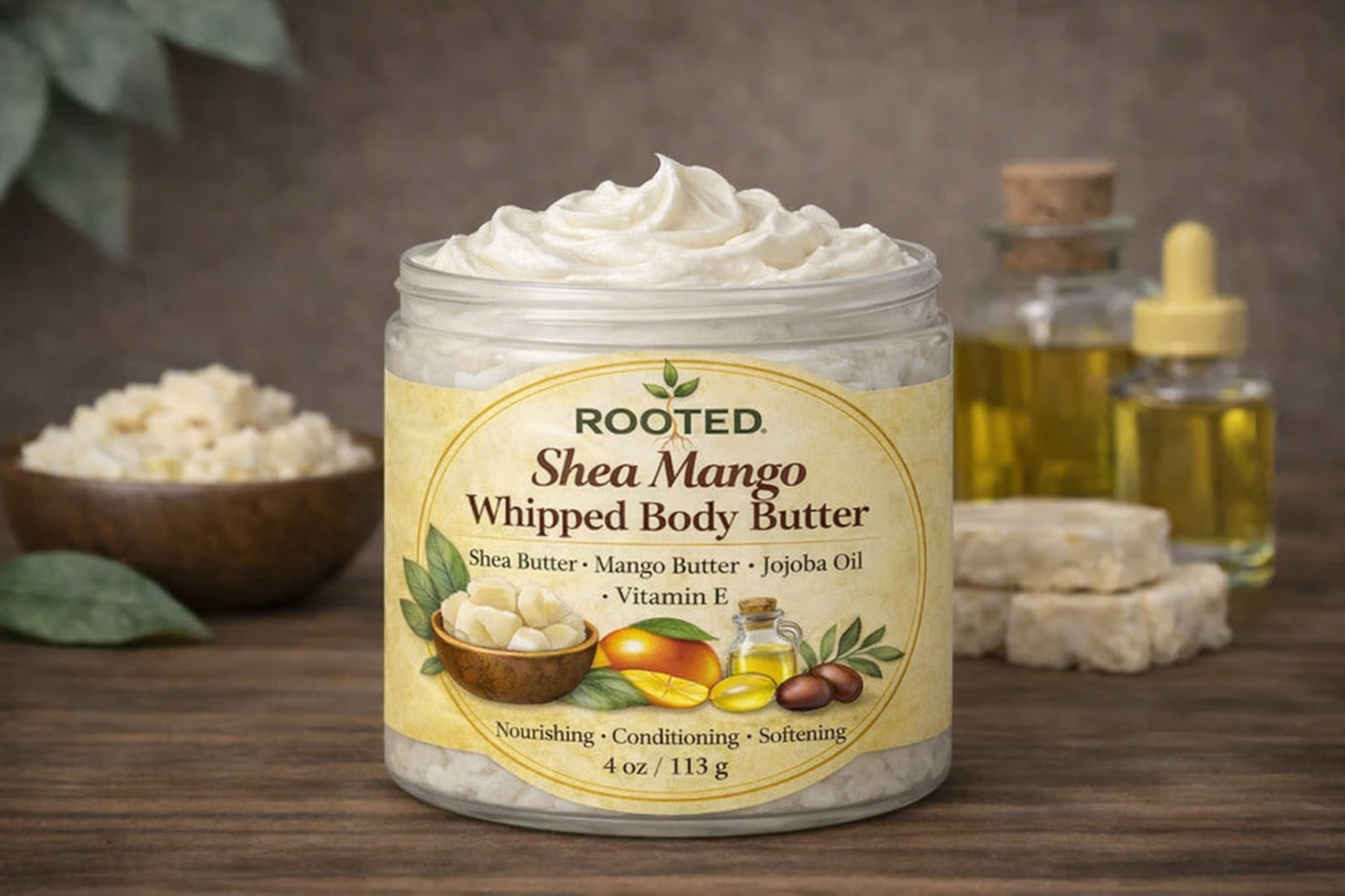 Shea Essence Mango Body Butter-Fragrance-Free