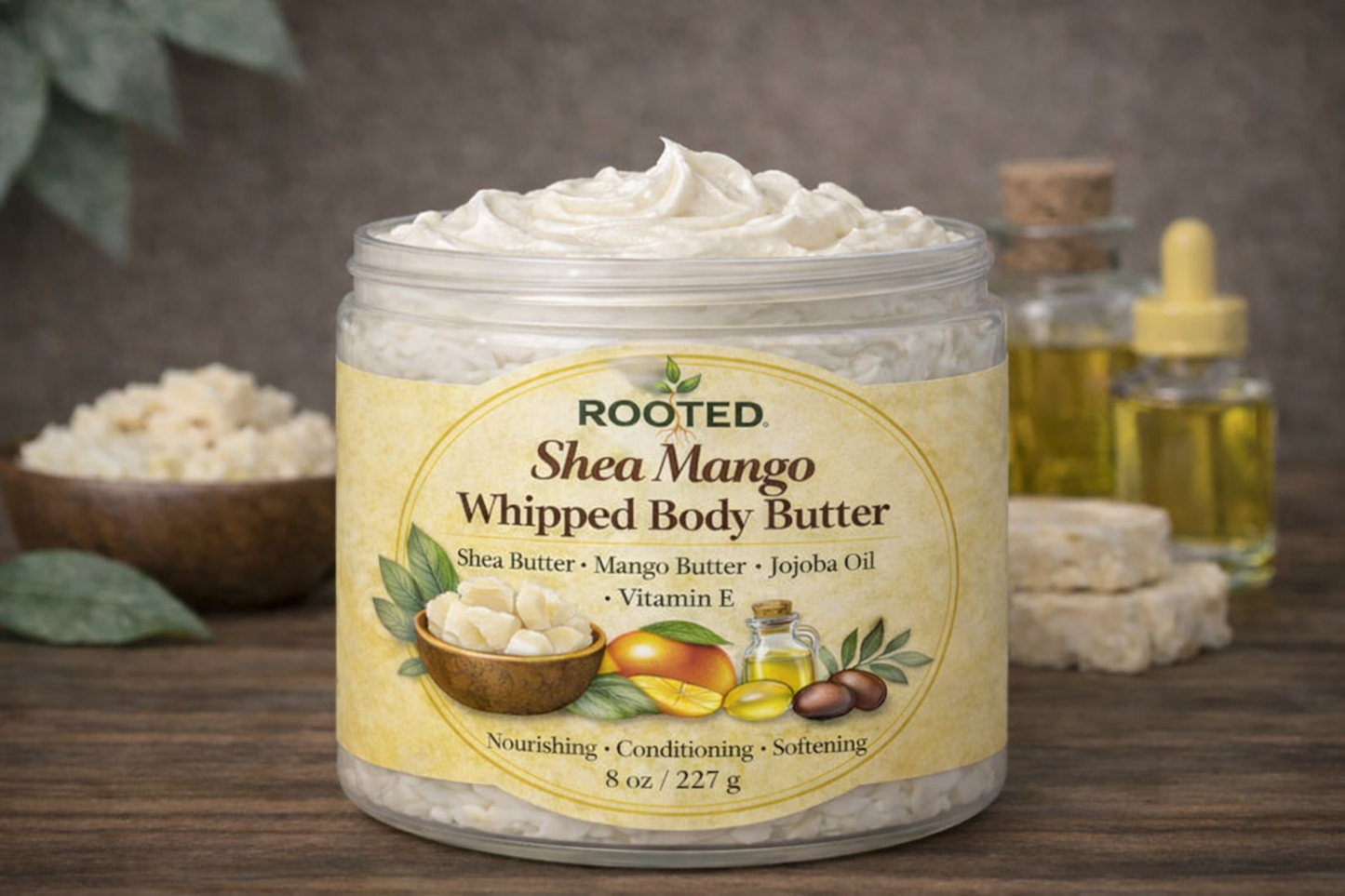 Shea Essence Mango Body Butter-Fragrance-Free